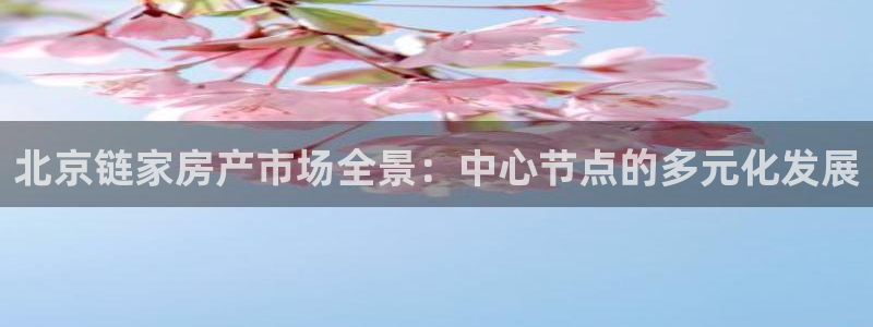 和记日化官网：北京链家房产市场全景：中心节点的多元化发展