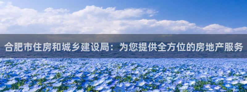 和记电讯官网澳门：合肥市住房和城乡建设局：为您提供全方位的房