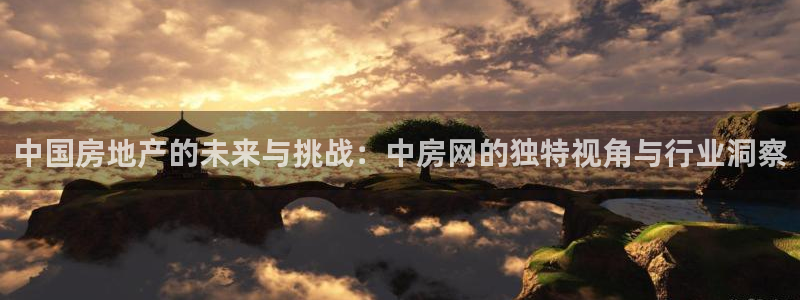 和记娱真心推荐h88285官网：中国房地产的未来与挑战：中房