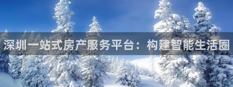 和记官网娱乐场：深圳一站式房产服务平台：构建智能生活圈