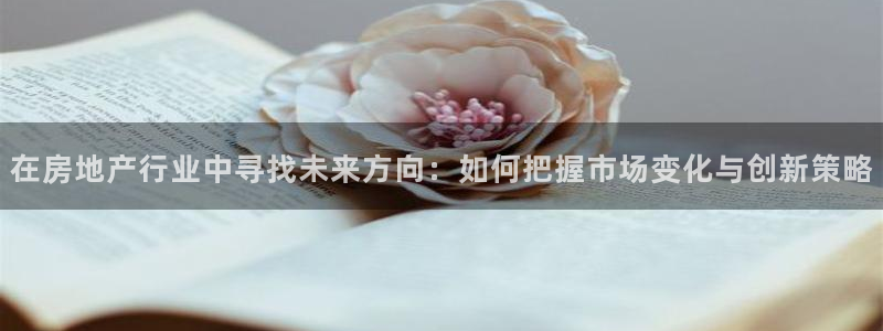 和记国际官网官网：在房地产行业中寻找未来方向：如何把握市场变