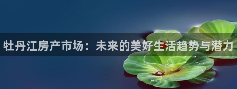 和记h88game官网：牡丹江房产市场：未来的美好生活趋势与