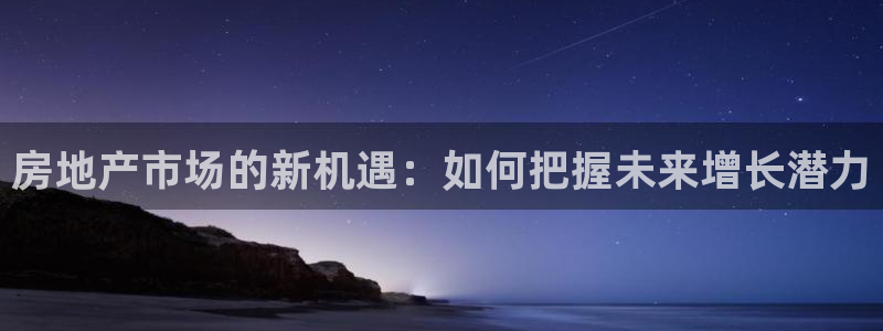和生记官网：房地产市场的新机遇：如何把握未来增长潜力