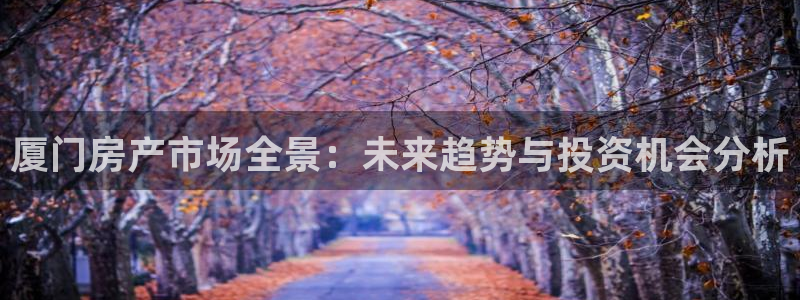 香港和记官网：厦门房产市场全景：未来趋势与投资机会分析