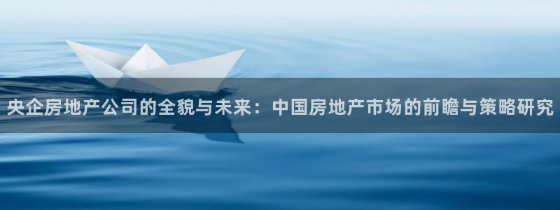 和记娱实惠h88285官网：央企房地产公司的全貌与未来：中国