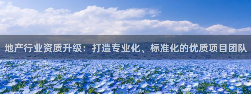 和记娱乐网官网：地产行业资质升级：打造专业化、标准化的优质项
