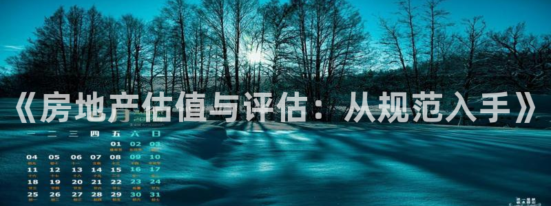 和记大合城dk2官网：《房地产估值与评估：从规范入手》