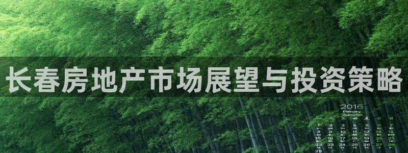 长江和记官网：长春房地产市场展望与投资策略