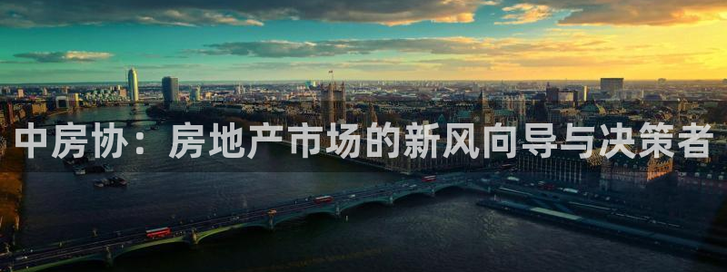 澳门和记官网：中房协：房地产市场的新风向导与决策者