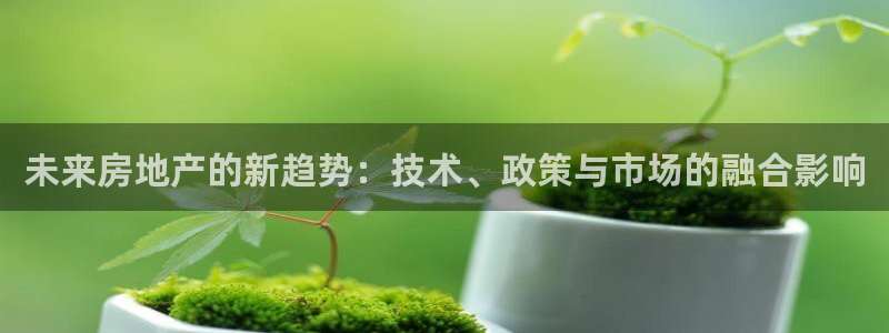 3g和记官网：未来房地产的新趋势：技术、政策与市场的融合影响