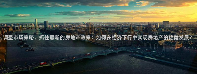 和记h88game官网：调整市场策略，抓住最新的房地产政策：