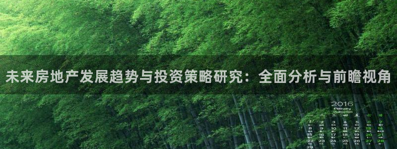 和记官网客户端：未来房地产发展趋势与投资策略研究：全面分析与